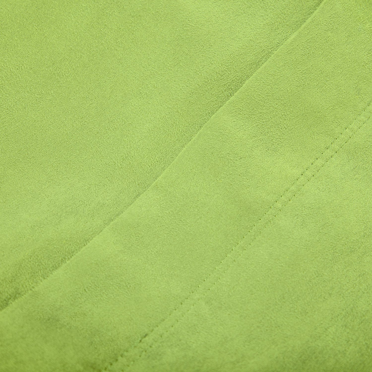 Luxury Microsuede Bean Bag Cover - Machine Washable 4-Foot Replacement Outer Shell with Light Green Inlay | Perfect for Living Room, Game Room & Dorm Decor
