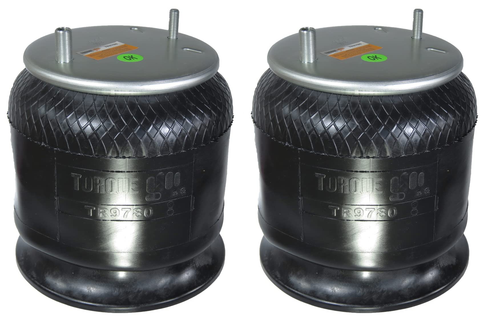 2 Pack TORQUE Air Spring Bags Replacement for Freightliner Trucks - Heavy Duty Suspension Parts (Fits Models: [List Part Numbers]) - Perfect for Smooth Rides & Load Stability on Long Hauls