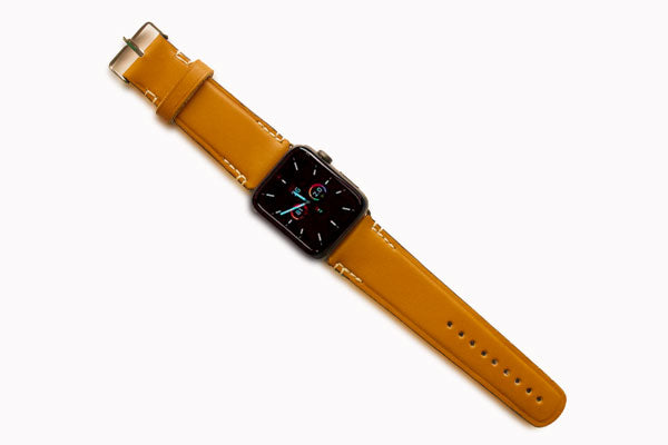 Premium Genuine Leather Apple Watch Bands for Men & Women - Comfortable & Durable Replacement Straps for Workout, Office & Everyday Use