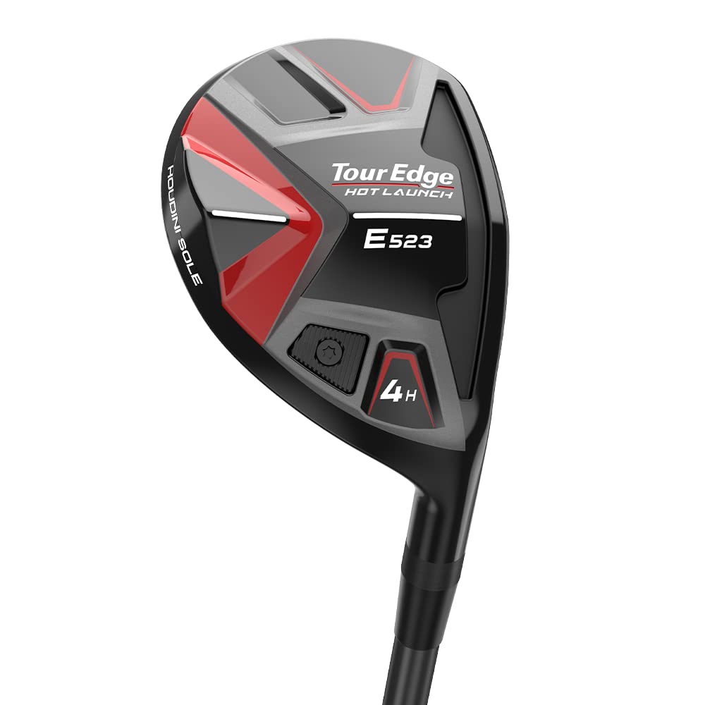 Tour Edge Hot Launch E523 Hybrid Golf Club 2022 - High Performance Hybrid for Men & Women - Perfect for Fairway Shots, Rough Recovery & Long Distance Game Improvement