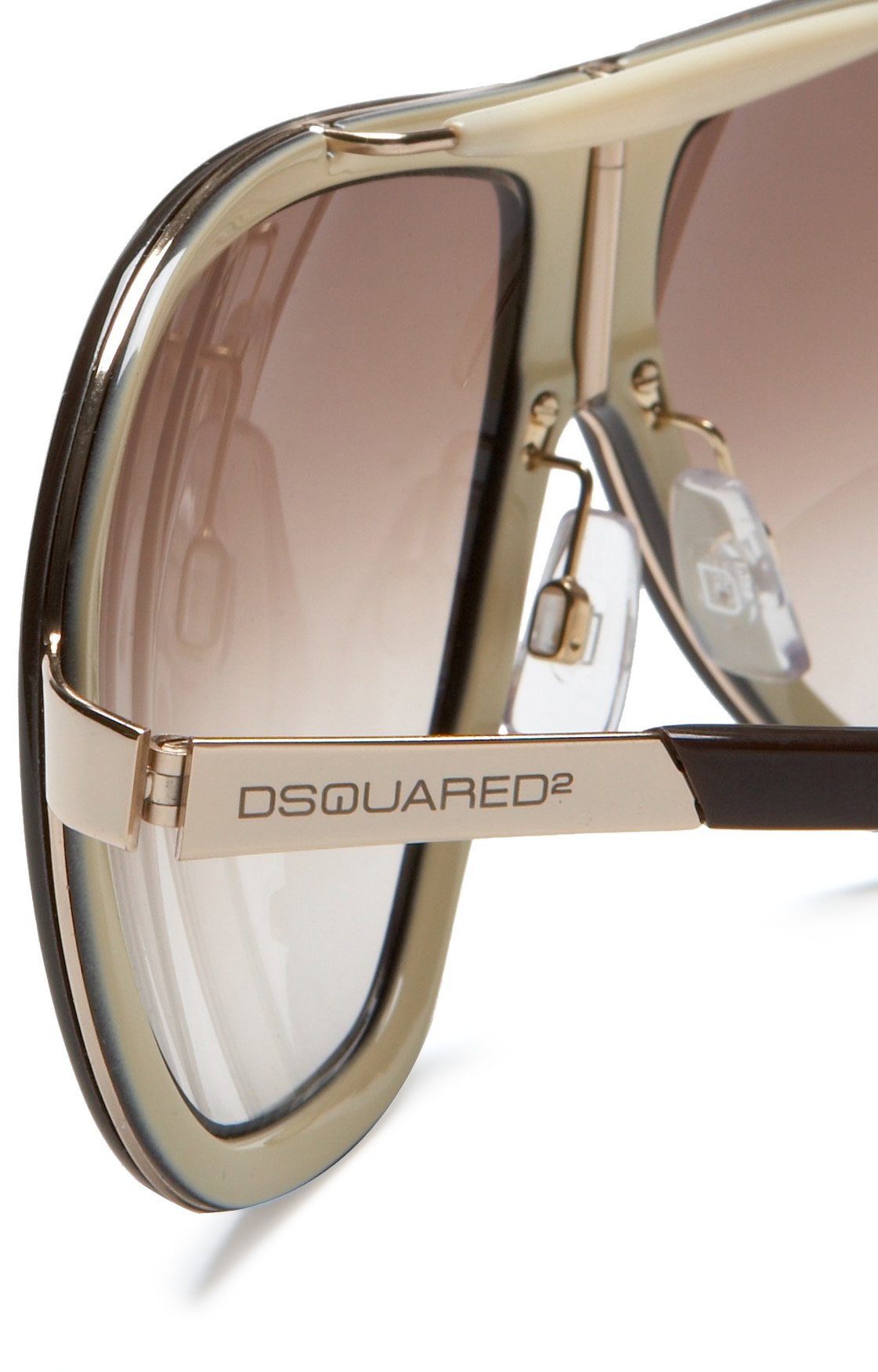 DSQUARED2 DQ0004 Unisex Aviator Sunglasses for Men & Women - Polarized UV Protection Pilot Shades for Driving, Travel & Outdoor Activities