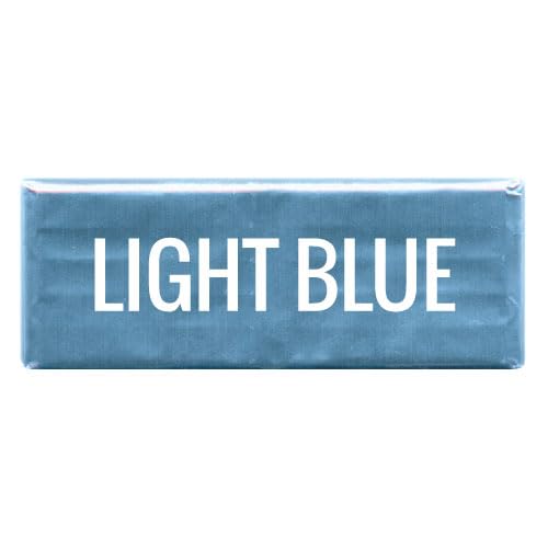 Premium Light Blue Candy Bar Foil Wrapping Paper for Chocolate Bars - Ideal for Candy Packaging, Gift Wrapping & Party Favors