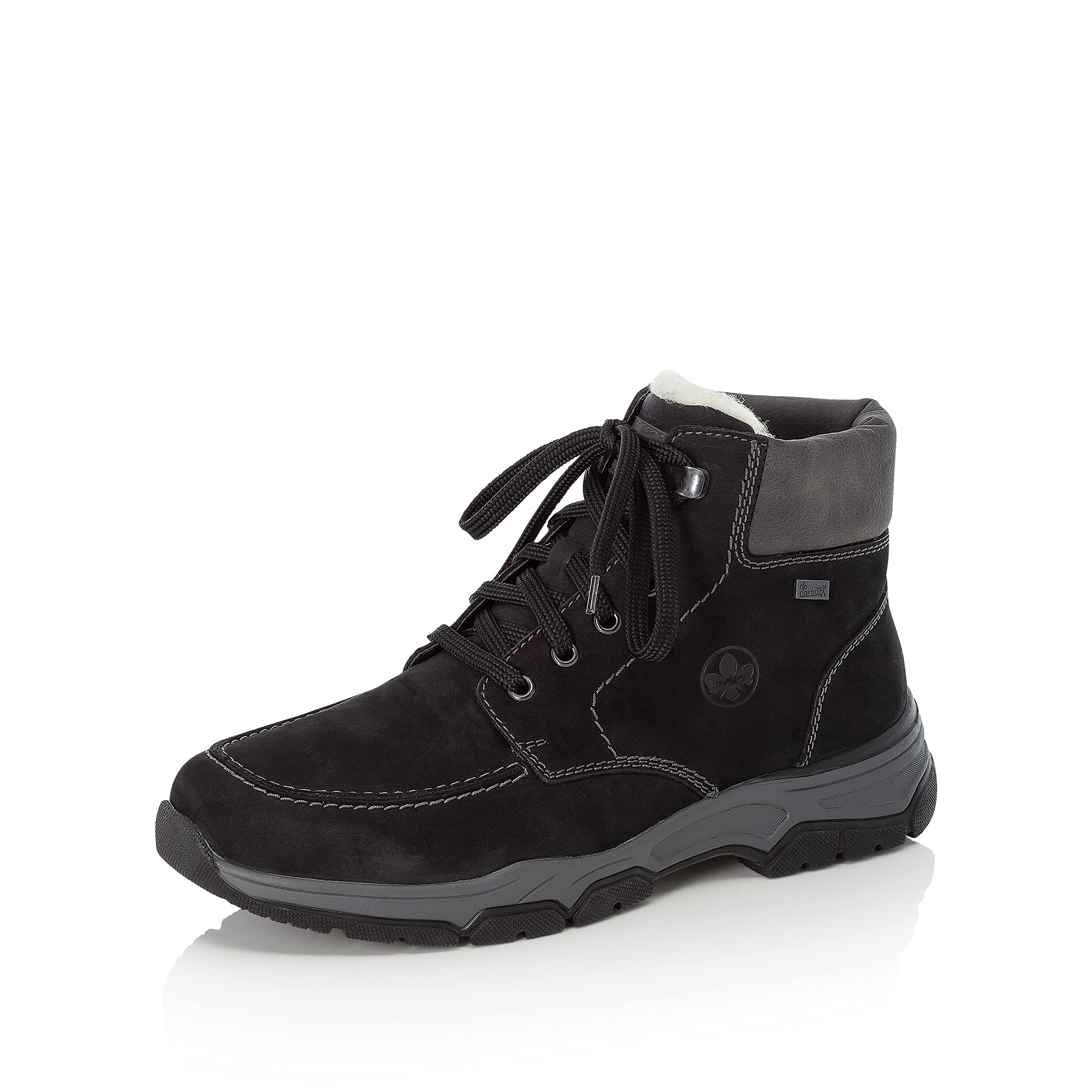 Rieker Men's Classic Fashion Boots - Waterproof Leather Ankle Boots for Winter, Casual & Outdoor Wear - Perfect for Walking, Hiking & Daily Comfort
