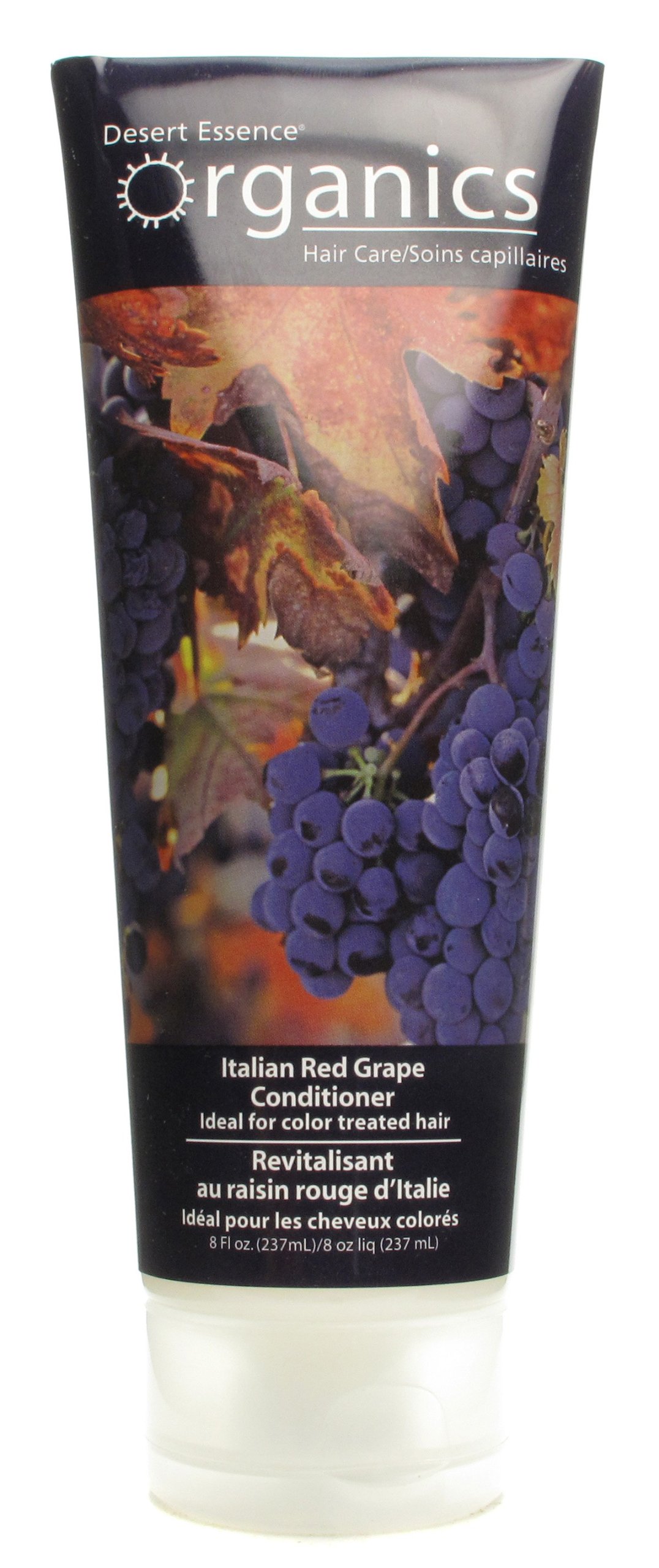 Desert Essence Organic Italian Red Grape Conditioner for Dry & Damaged Hair - Hydrating & Nourishing Hair Care for Daily Use at Home or Salon