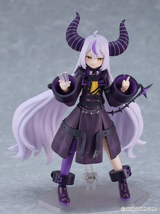 Figma #619 La+ Darknesss Hololive Production Action Figure - Anime Collectible for Fans, Display & Cosplay Scenes