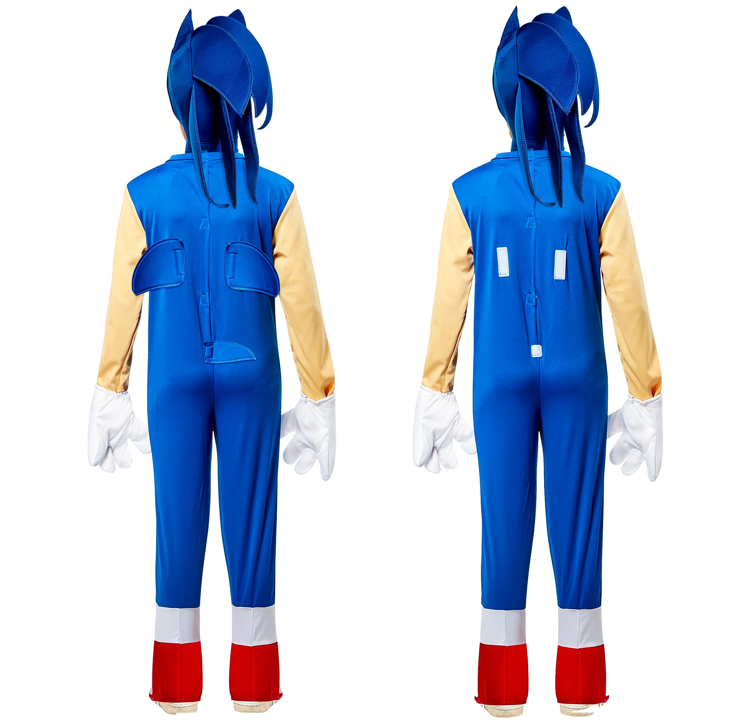 Premium Sonic the Hedgehog Costume for Boys - High-Quality Halloween & Cosplay Outfit - Perfect for Parties, Dress-Up, and Role-Playing Games