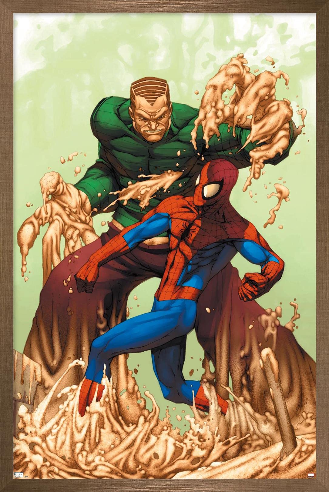 Trends International Marvel Comics Sandman - Marvel Age Spider-Man #17 Wall Poster, 34