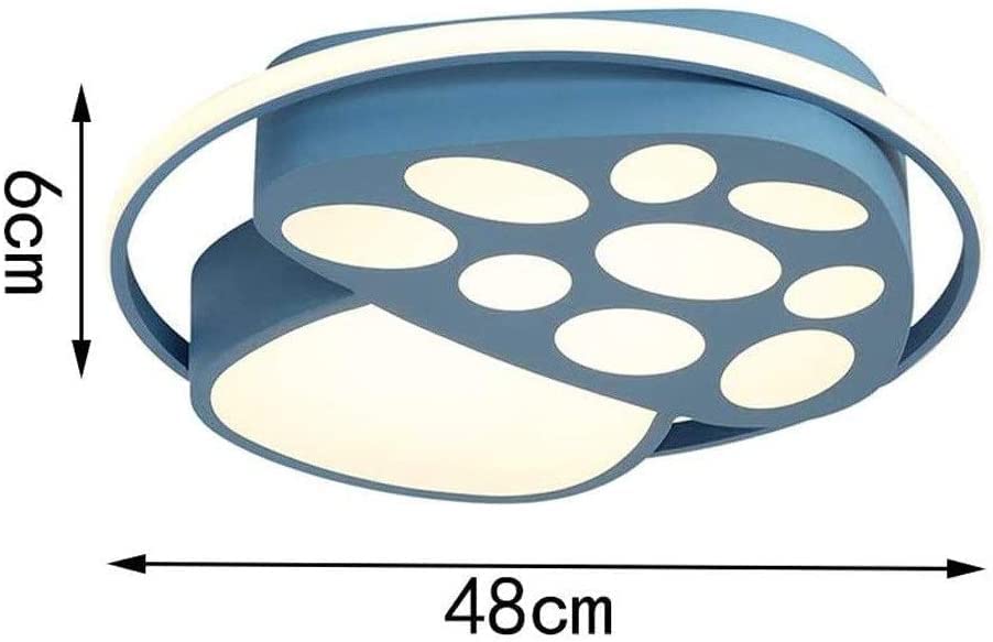 Modern LED Ceiling Light Fixture - Dimmable Flush Mount Lighting for Bedroom, Living Room & Nursery - Energy Efficient Home Decor Lighting for Relaxing & Cozy Ambience | Perfect for Creating Warm Atmosphere in Homes, Apartments & Offices