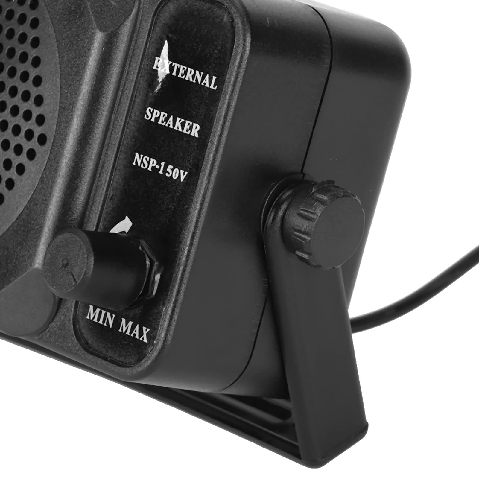 Car Speaker Mini External Speaker NSP-150V 2-Way Radio CB HF VHF UHF Transceiver Accessory with 3W Speakers for Car Truck Vehicle - Ideal for Mobile Communication and On-the-Go Connectivity