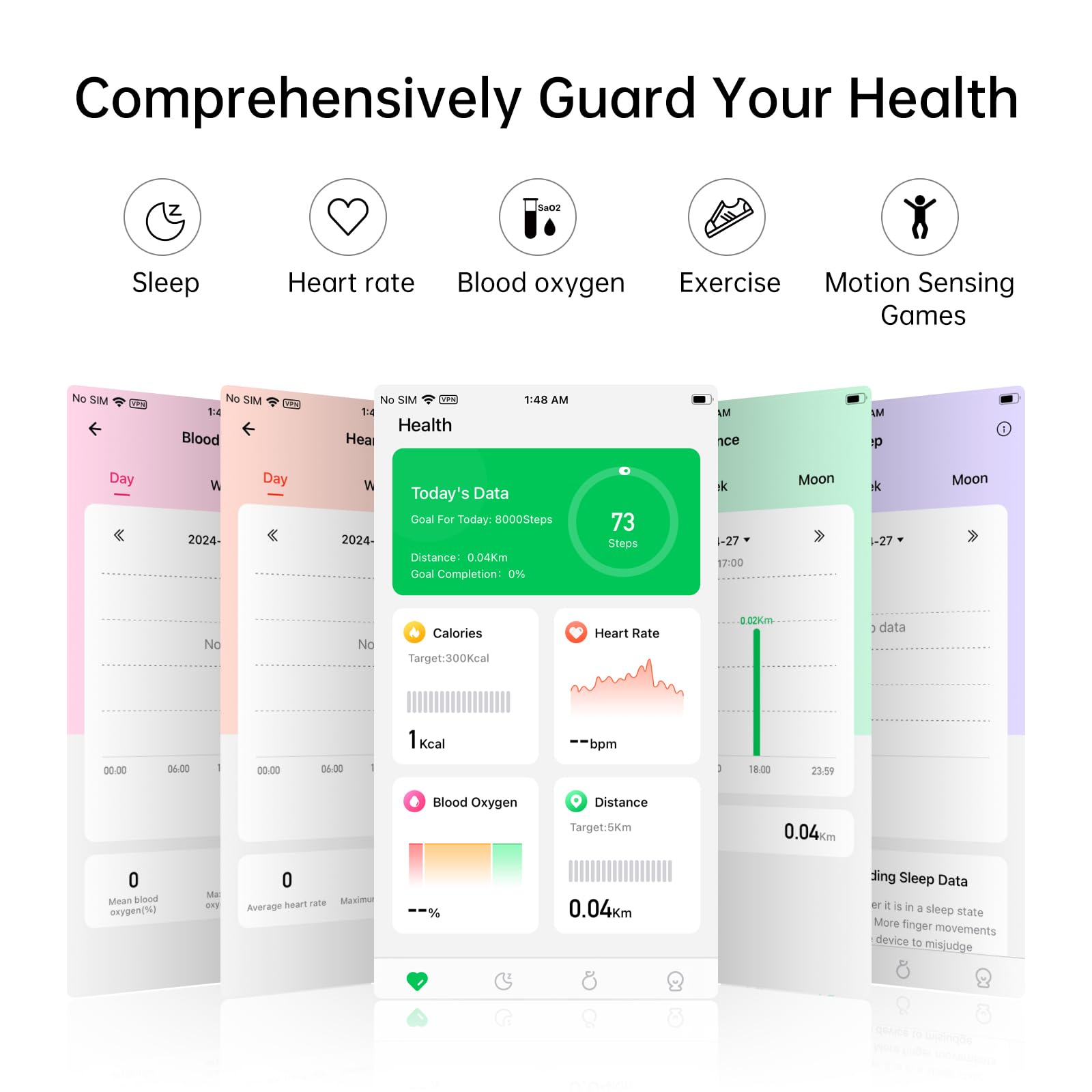 Smart Ring for Men & Women - Wearable Health & Fitness Tracker with Heart Rate, Blood Oxygen & Sleep Monitor | Wireless Charging Case Included | Perfect for Workouts, Daily Activity Tracking & Sleep Analysis (Black, Size 7)