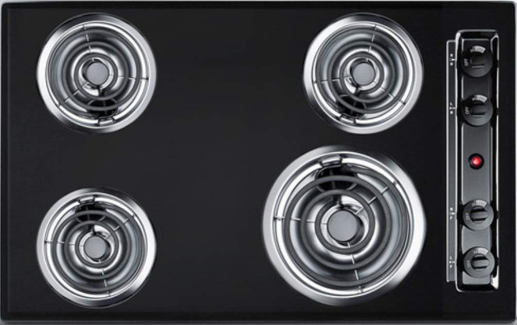 Summit TEL05 Electric Induction Cooktop - 1800W Portable Single Burner with 10 Power Levels, Black - Perfect for Dorm Rooms, Small Apartments & Outdoor Cooking
