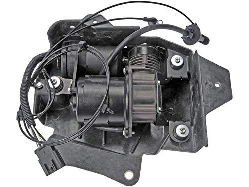 2006-2011 Cadillac DTS Air Compressor - Black - with Mounting Hardware (Excludes Air Ride Rear Chassis) - Replacement Part for Smooth Suspension & Comfortable Ride - Perfect for Highway Cruising & City Driving