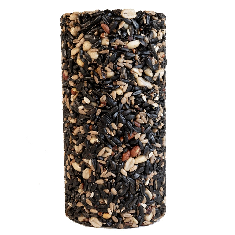 Four Seasons Seed Cylinder for Birds - Small Size, Eco-Friendly Bird Feeder for Wild Birds, Perfect for Garden, Backyard & Outdoor Use