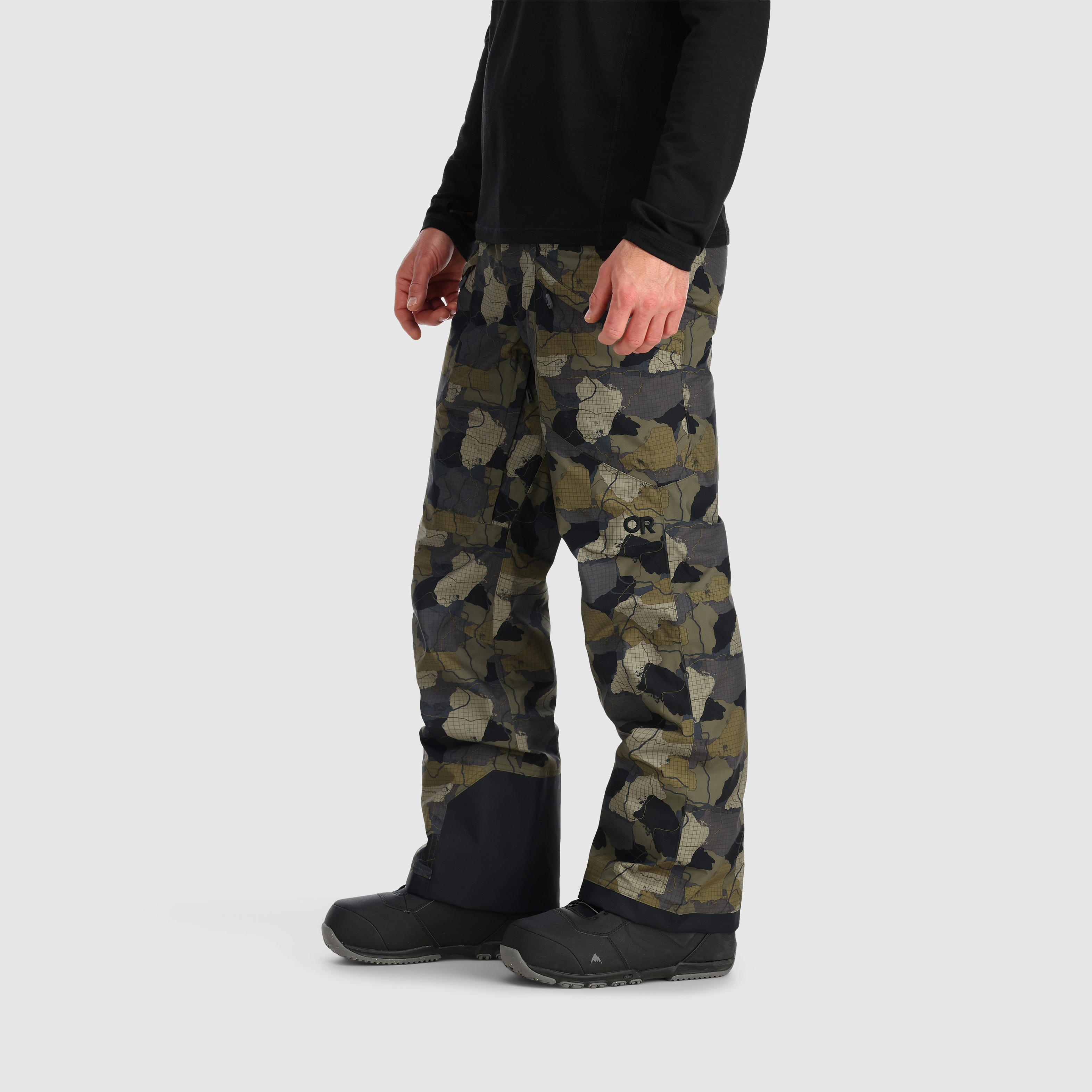 Men's Insulated Snow Pants - Waterproof Winter Ski Pants for Men - Warm Thermal Snowboard Pants for Skiing, Snowboarding & Outdoor Activities