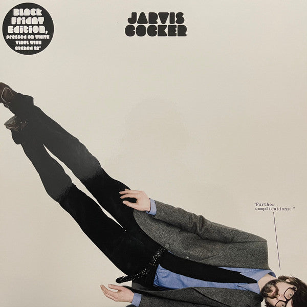 Jarvis Cocker - Further Complications Vinyl LP Album (Limited Edition, White Vinyl, 12