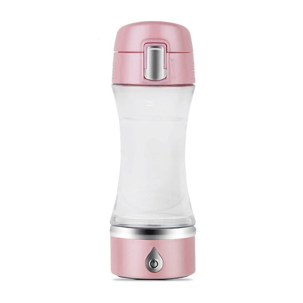 Portable 350ML Hydrogen Water Bottle with SPE & PEM Technology - Rechargeable Ionized Hydrogen Generator for Health & Wellness - Perfect for Gym, Travel and Daily Hydration