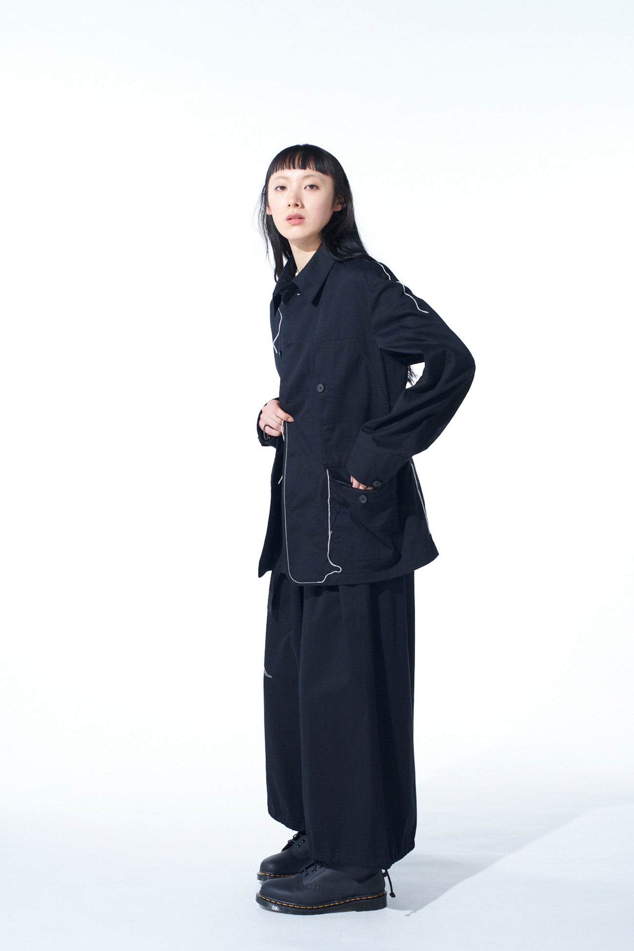 Premium Cotton Twill Coveralls with Color Stitching - Durable Workwear for Construction, Farming & Outdoor Activities