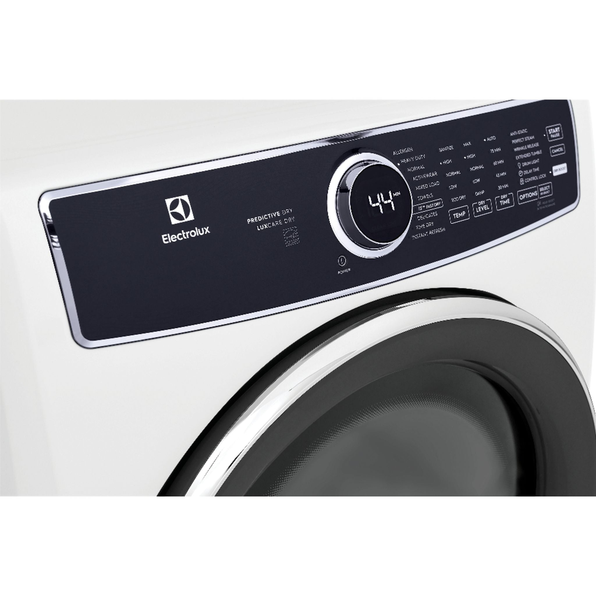 Electrolux ELFE753CAW White Front Load Electric Dryer - Energy Efficient Laundry Appliance for Home & Apartment Use
