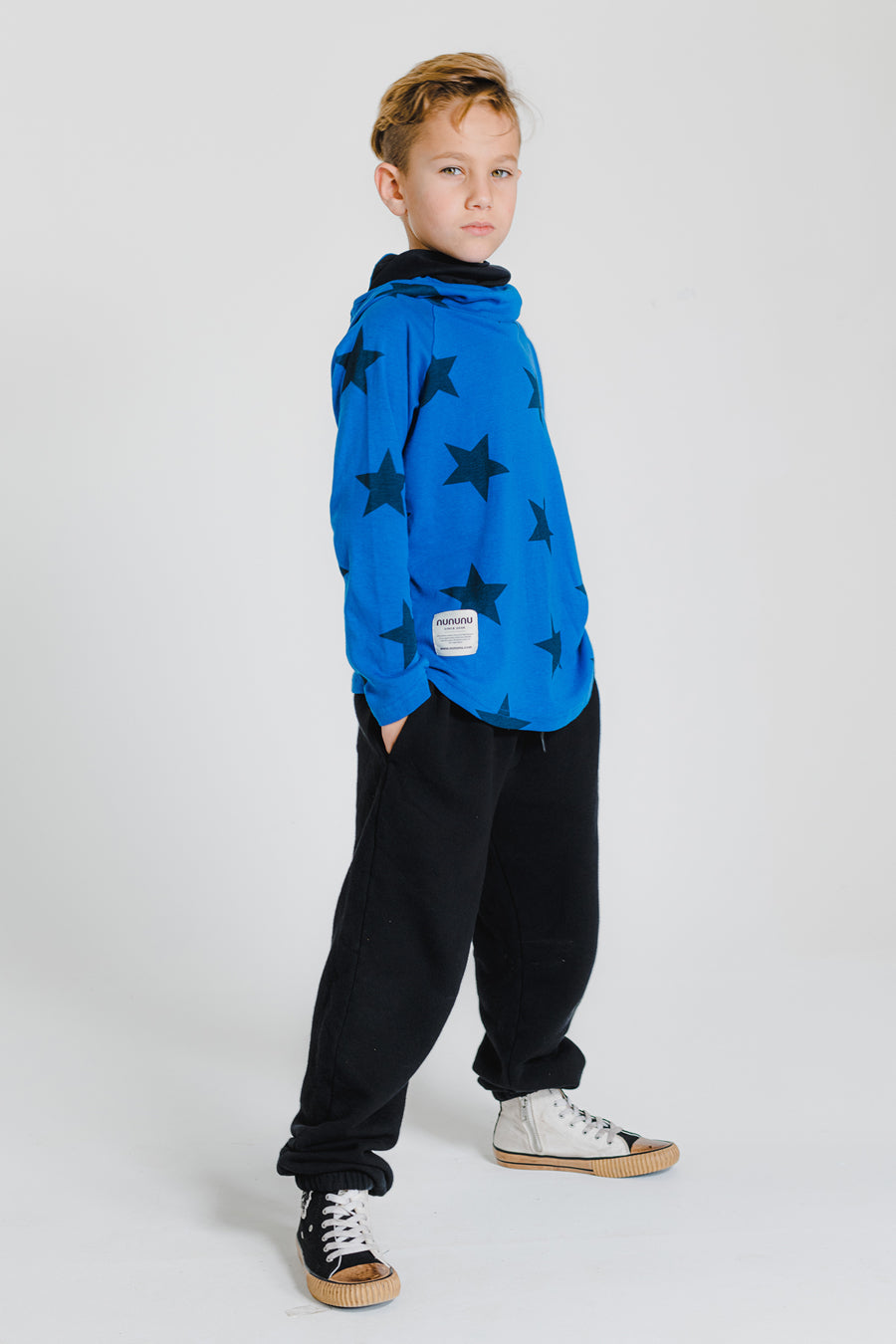 Nununu Star Ninja Graphic T-Shirt for Boys - Cool & Comfortable Cotton Tee for Casual Wear, Playdates, and Everyday Adventures