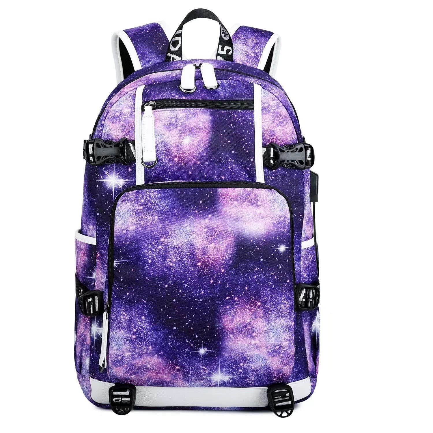 Large Capacity Laptop Backpack for Men & Women - Waterproof Travel Backpack with USB Charging Port, School Backpack for College Students, Work Commute & Outdoor Hiking