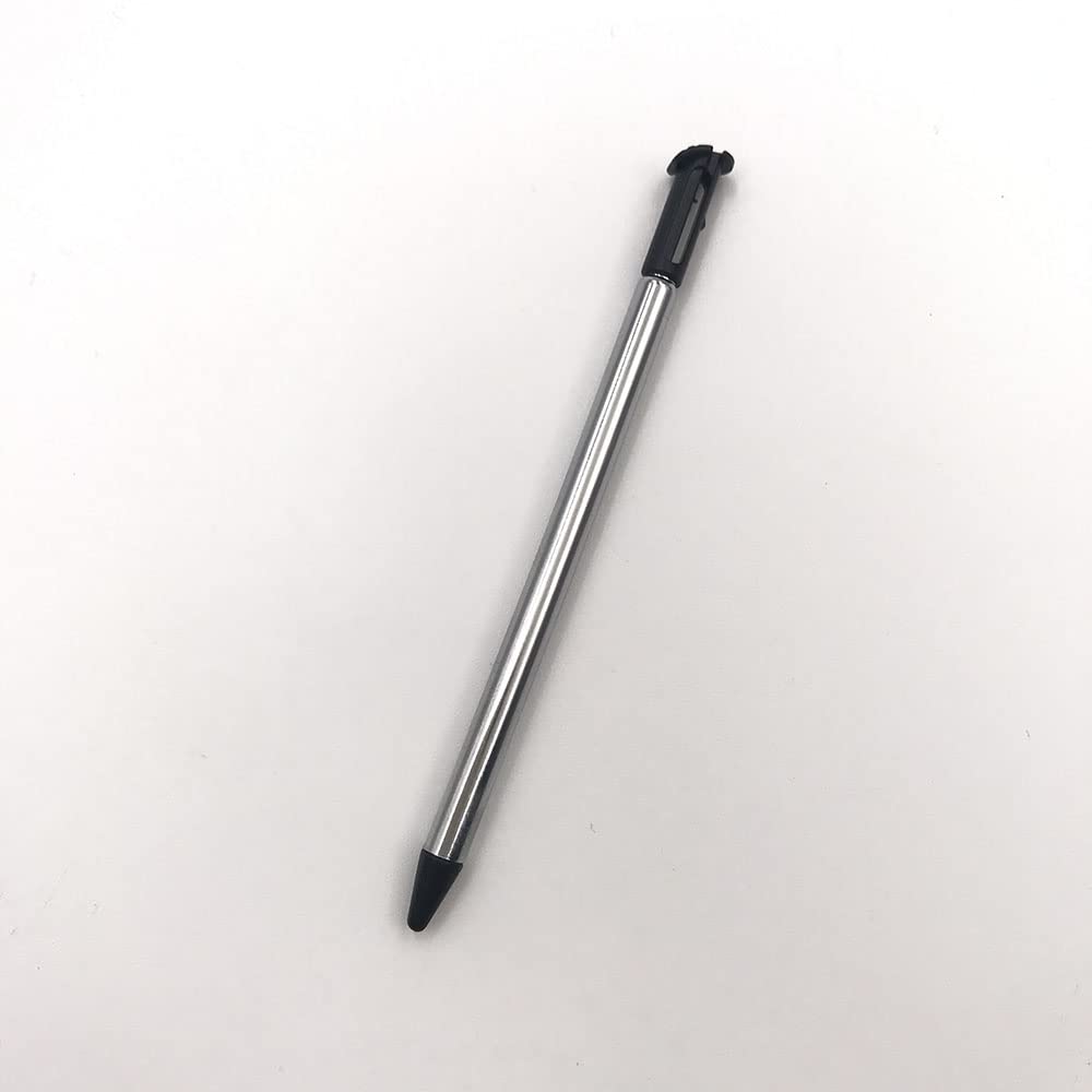 Premium Metal Adjustable Touch Stylus Pen for Nintendo New 3DS XL/LL & 2015 Small Console - Black | Perfect for Gaming, Drawing & Precise Screen Navigation
