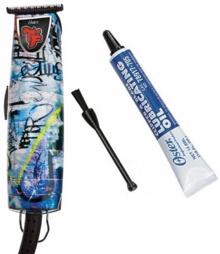 Oster Graffiti T Finisher Hair Trimmer 76059127 - Professional Barber Clippers for Men's Haircut & Beard Trimming - Perfect for Home Grooming & Salon Use