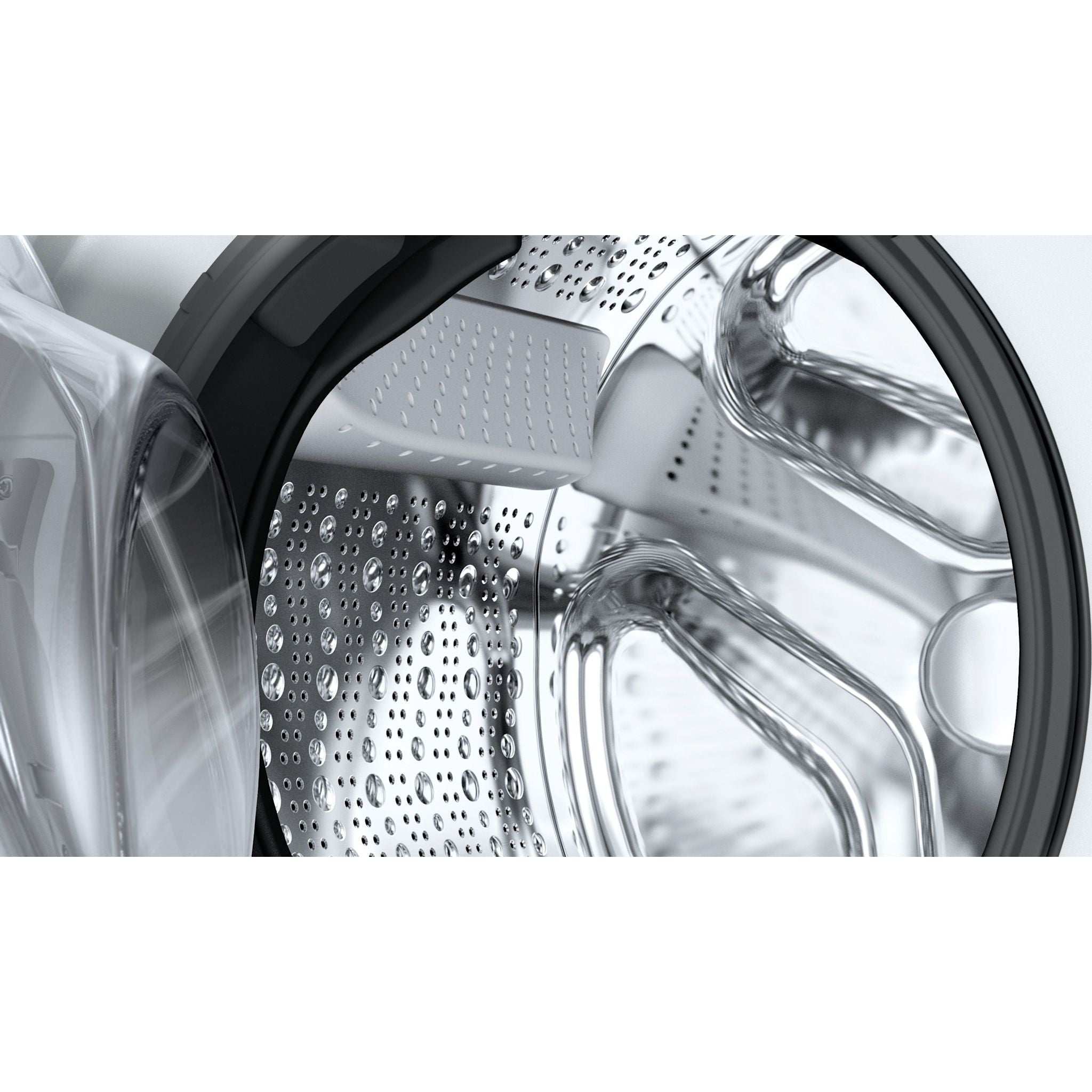 Bosch WGA14400UC 24 Inch White Front Load Washing Machine - Energy Efficient, Quiet Operation for Laundry Rooms & Apartments