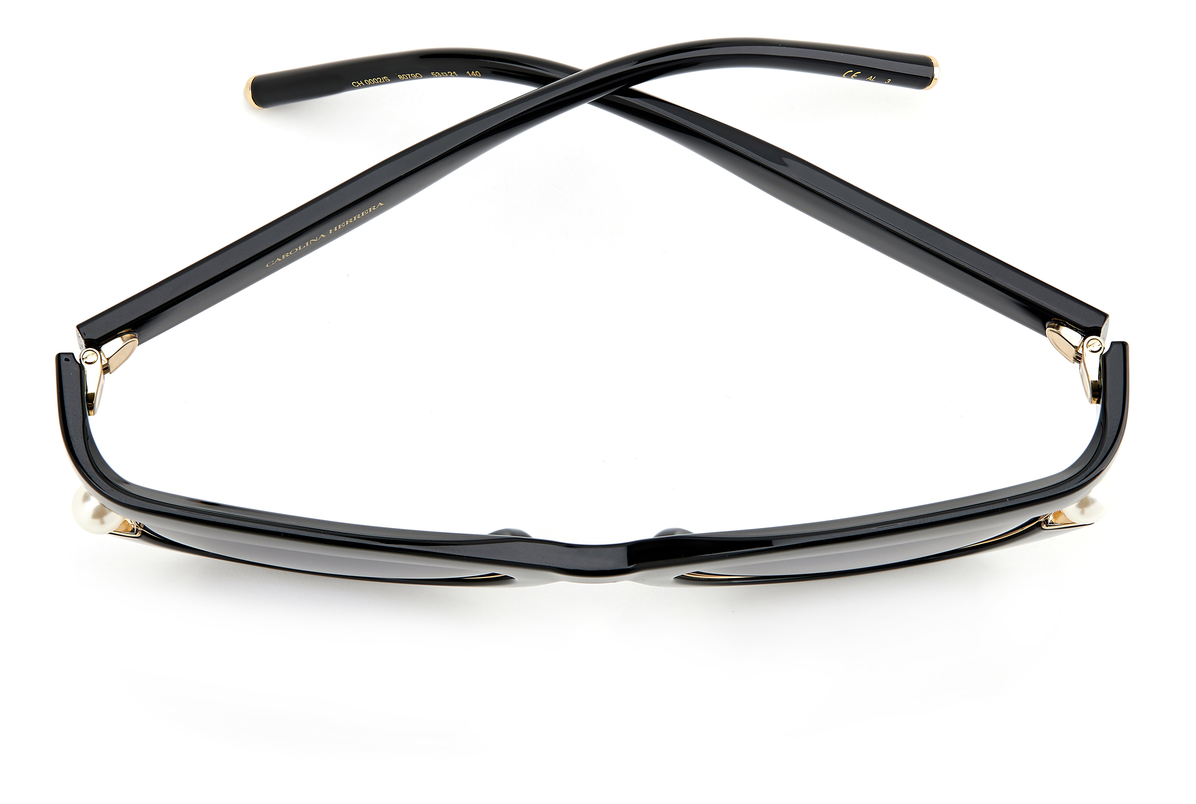 Carolina Herrera CH 0002/S Sunglasses - Luxury Designer Shades for Women - UV Protection & Fashion Statement - Perfect for Beach, Driving & Outdoor Activities
