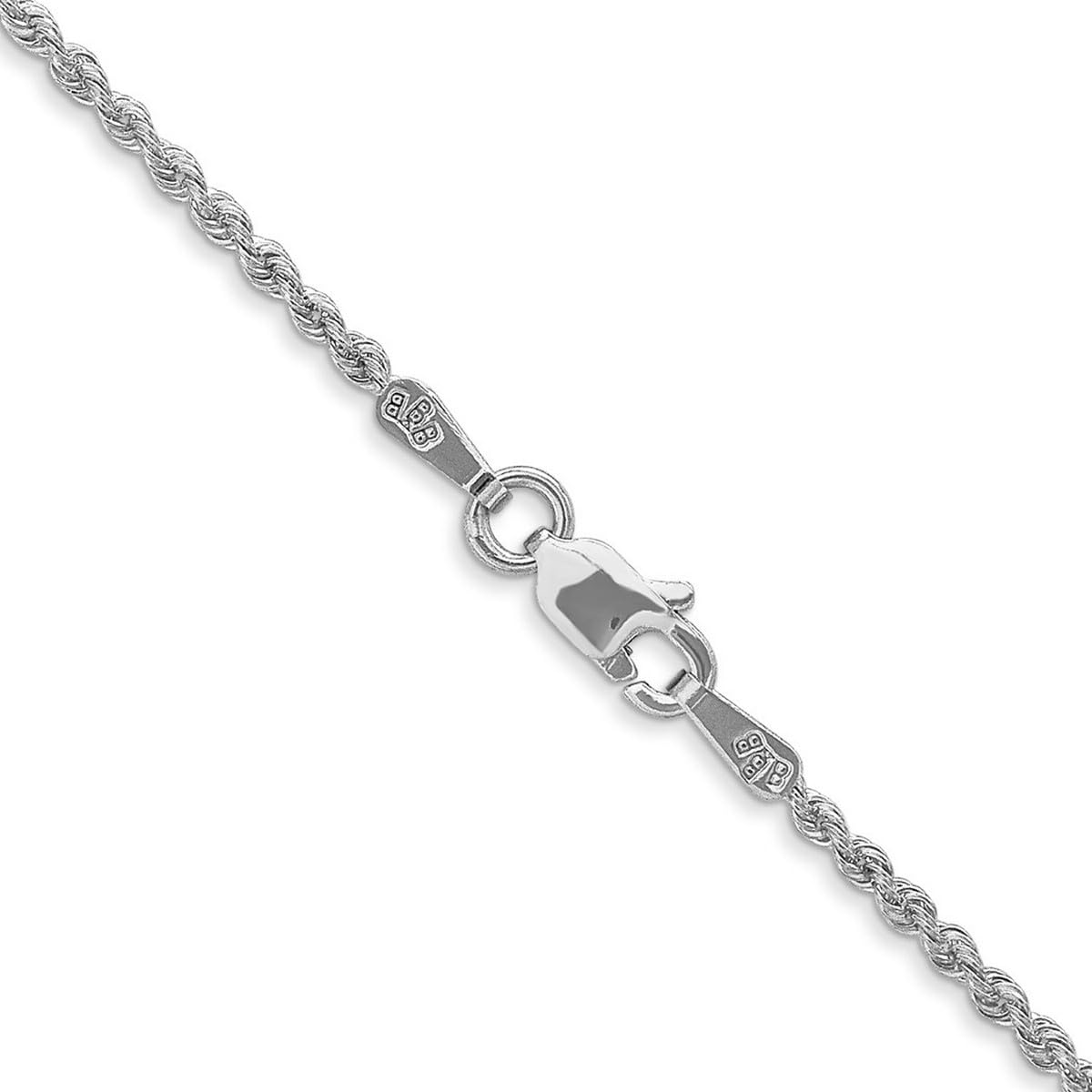 14K Gold 1.5mm Rope Chain Necklace for Women & Men - Dainty Everyday Jewelry, Perfect for Layering, Gift Giving & Special Occasions