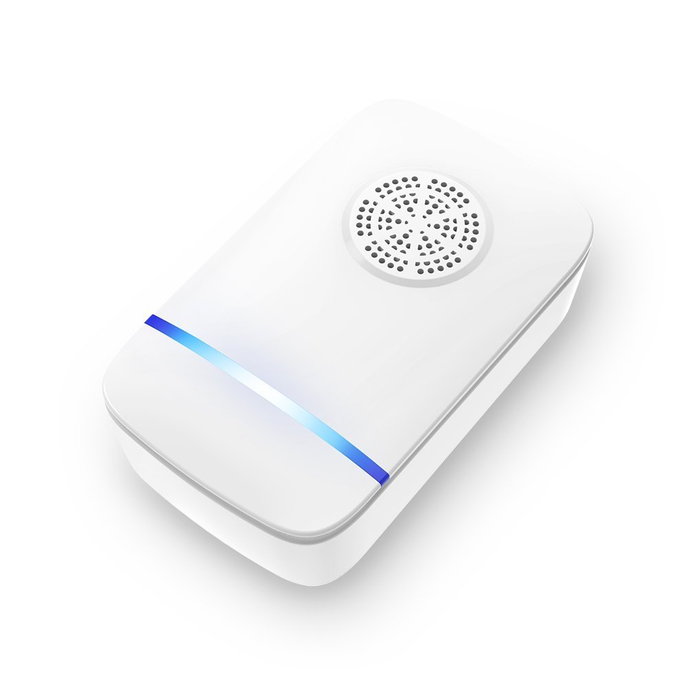 Prextex Ultrasonic Pest Repeller - Electronic Plug-in Indoor Pest Control for Home, Office - Repels Mosquitoes, Lizards, Rats, Cockroaches & Insects - Silent Operation - Ideal for Bedrooms, Kitchens, Basements & Living Spaces