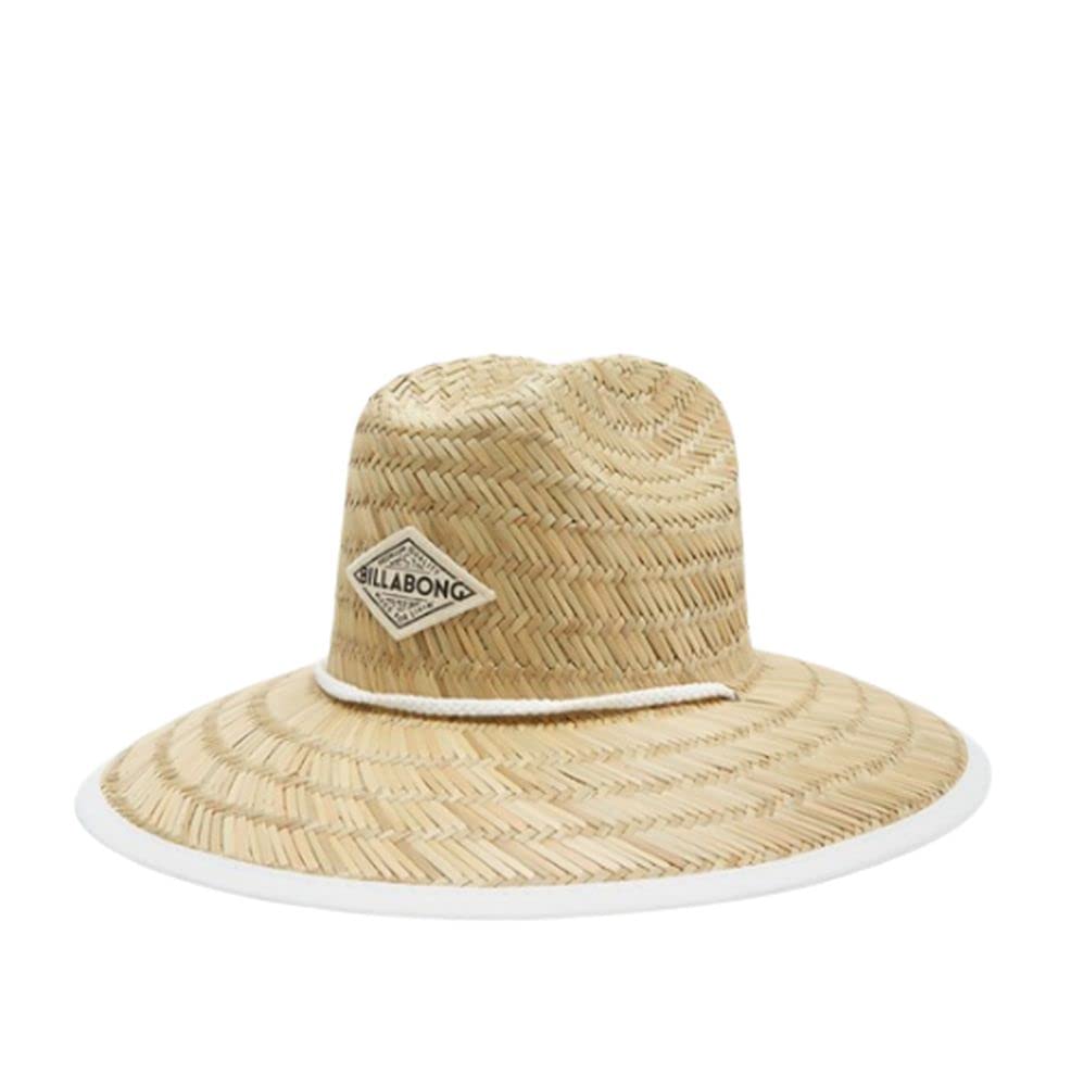 Billabong Women's Classic Straw Tipton Sun Hat - Wide Brim Beach Hat for Summer, Outdoor, Travel & Vacation | UPF 50+ Sun Protection