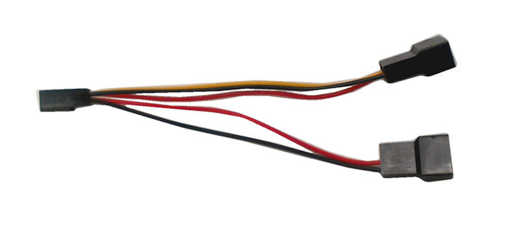 3 Pin Y Adapter Bare Wire - Splitter for Home Theater, Audio Systems & DIY Electronics - High-Quality Electrical Connector for Safe & Secure Wiring
