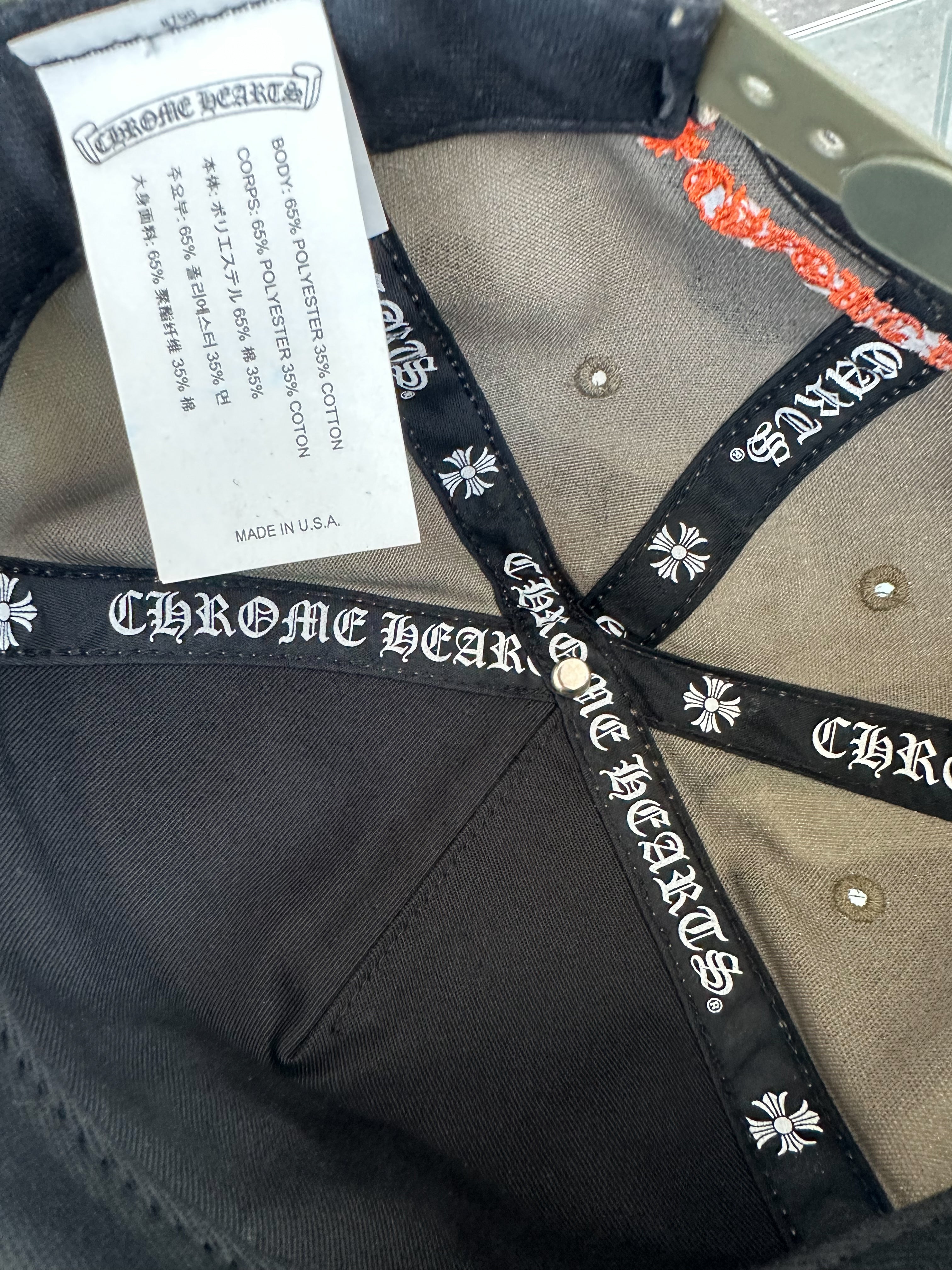 Chrome Hearts Camouflage Orange CH Logo Baseball Cap - Stylish Streetwear Accessory for Men & Women | Perfect for Urban Fashion & Outdoor Adventures