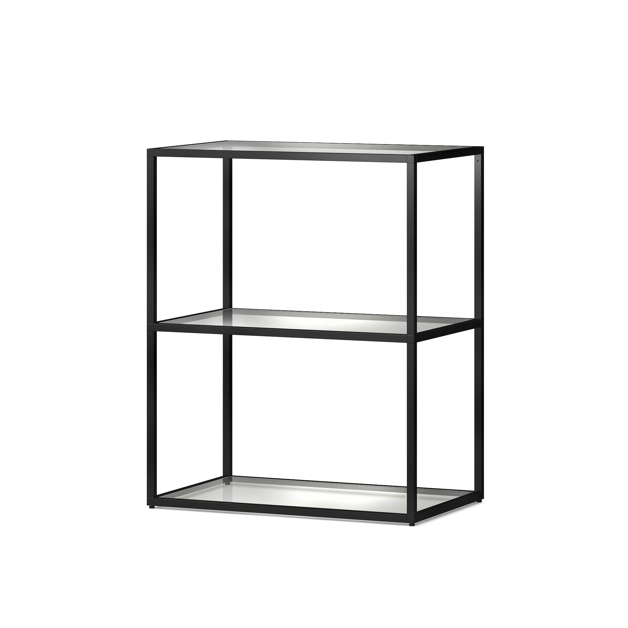 LIUM Decorative Shelving Unit - Modern Wooden Wall Shelf for Living Room, Bedroom & Office - 1x2 Size - Perfect for Displaying Books, Photos & Home Decor
