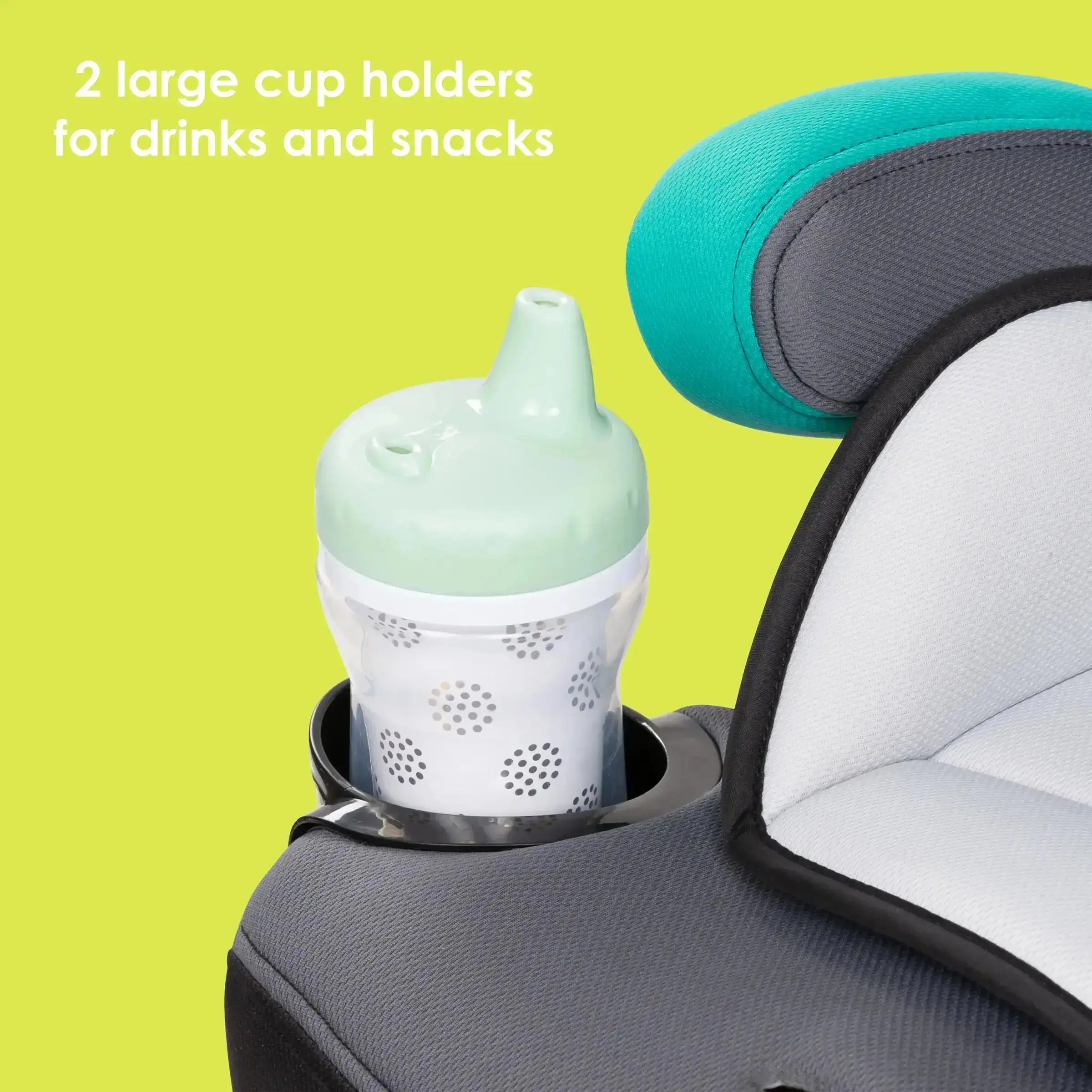 Hybrid™ SI 3-in-1 Convertible Booster Car Seat with Side Impact Protection - Safe for Infants, Toddlers & Big Kids | Perfect for Travel, School & Family Road Trips