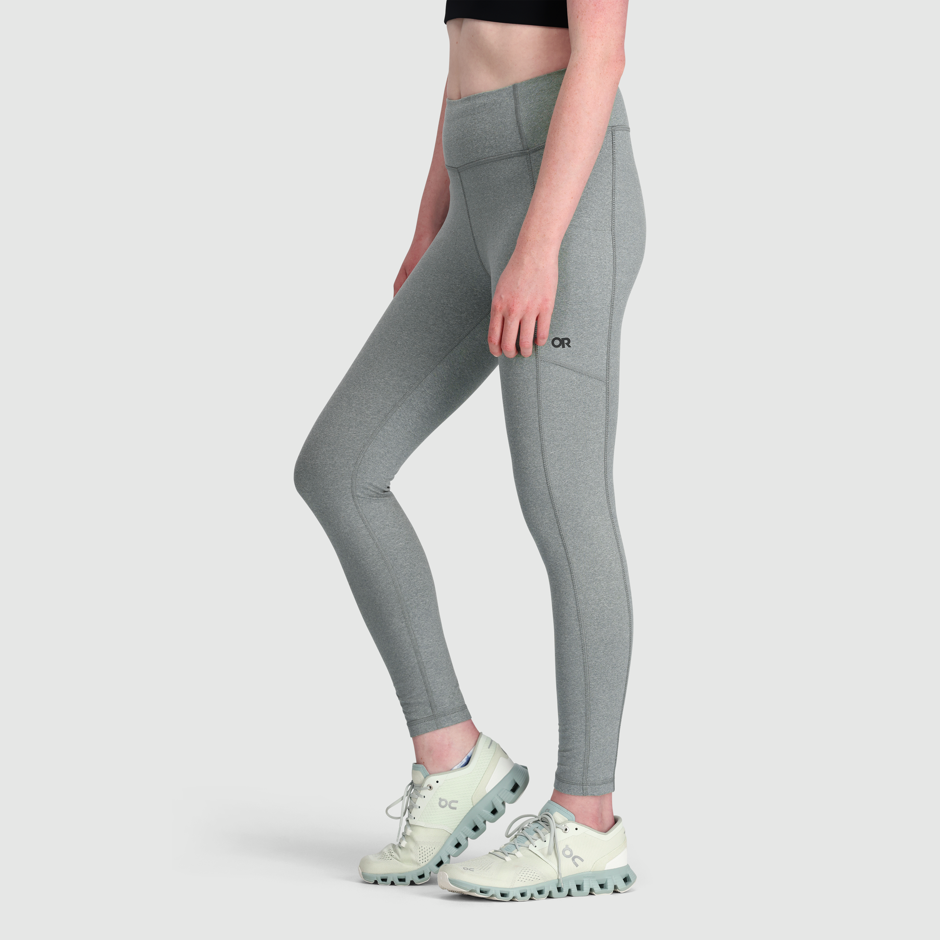 Women's High Waist 7/8 Yoga Leggings - Soft Stretchy Workout Pants for Running, Gym & Lounge Wear
