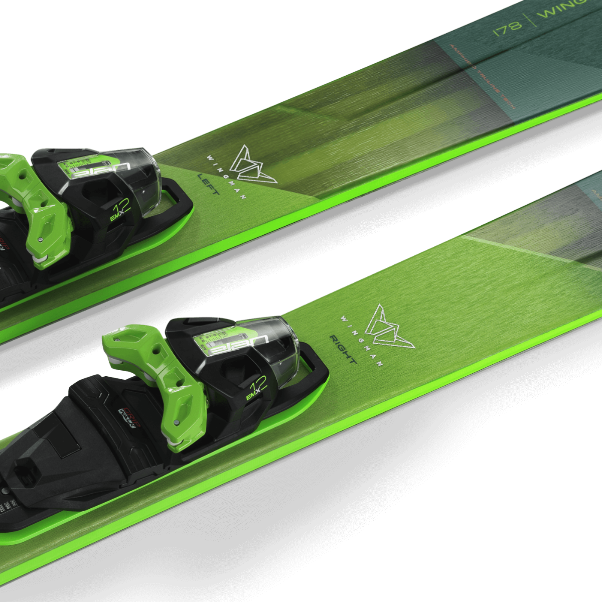 Elan Wingman 86 CTI FX Skis with EMX 12.0 DB192219 Bindings (2025 Model) - All-Mountain Performance for Powder, Groomers & Park Riding