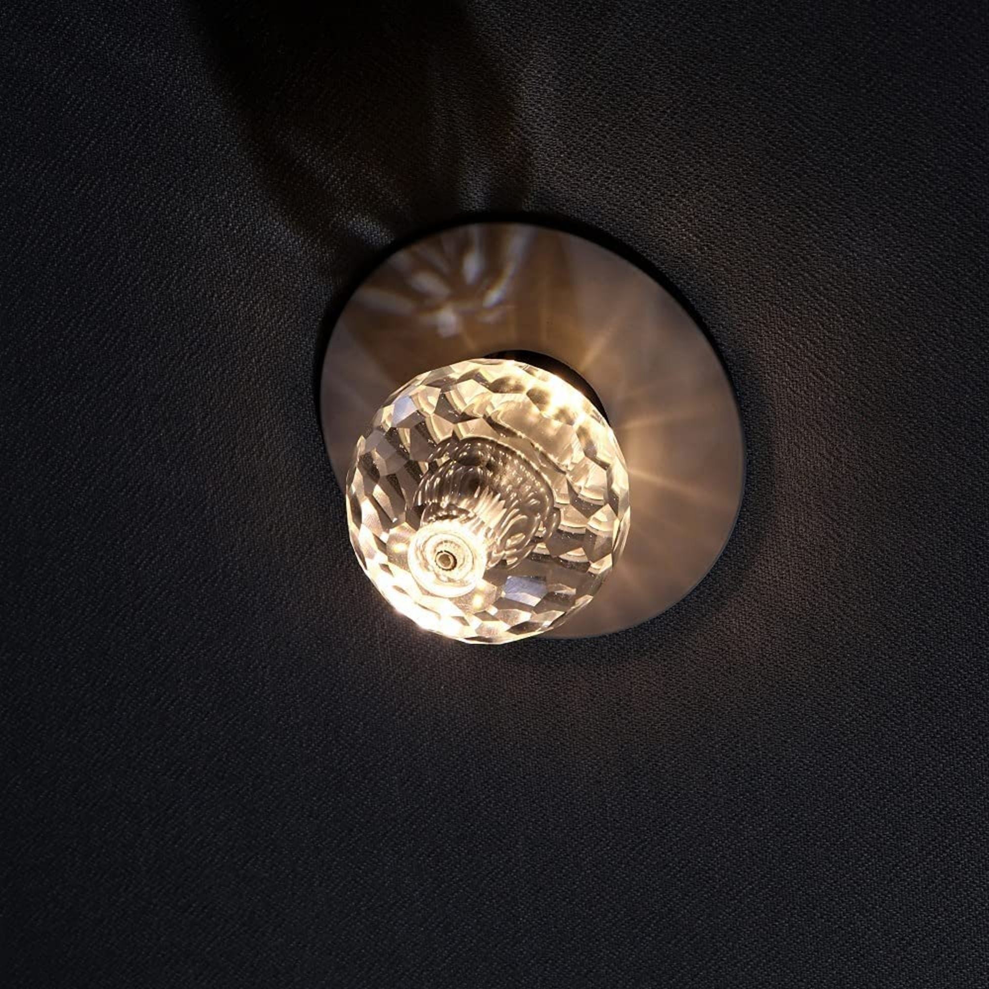 Disco Ball Diamond Crystal LED Light Bulb - Party, Dance, and Home Decor Lighting for Events & Celebrations