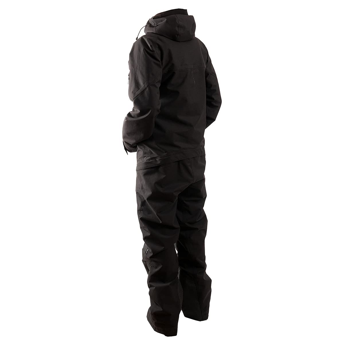 Tobe Women's Ekta Snowmobile Monosuit Shell - Waterproof & Windproof Winter Jacket for Snow Sports (Jet Black Pink, X-Small) | Ideal for Skiing, Snowboarding & Cold Weather Adventures