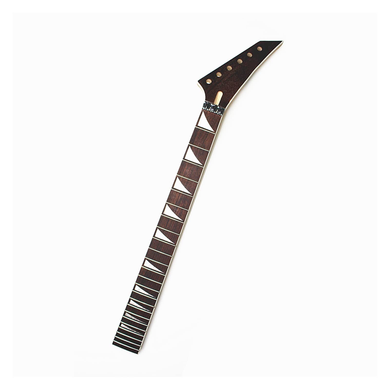 24 Frets Maple Electric Guitar Neck with Rosewood Fretboard - Premium Replacement Guitar Parts for DIY & Repair - Perfect for Rock, Blues & Metal Performances