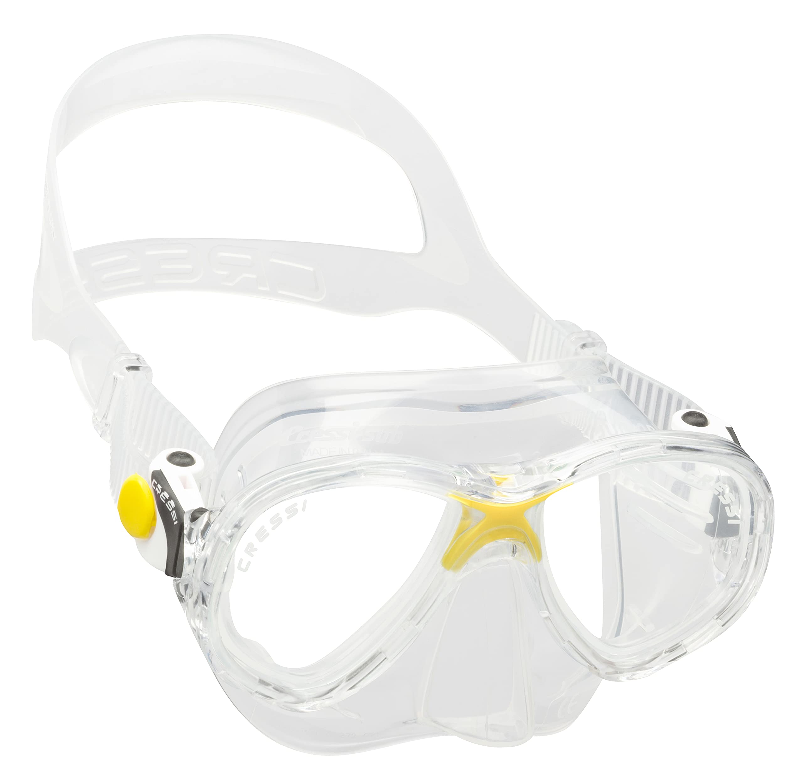 Cressi Kids Snorkel Mask & Dry Snorkel Set - Marea Jr for Swimming & Snorkeling