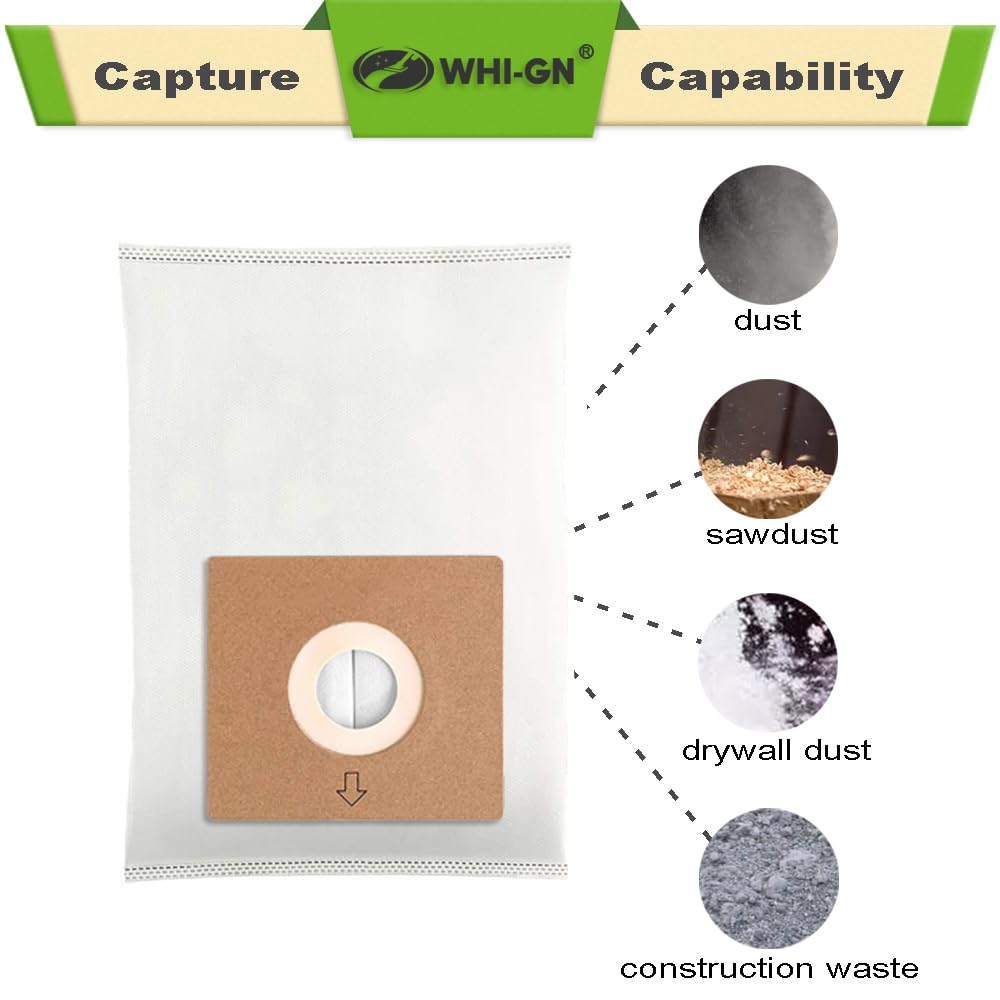 15 Pack HEPA Filter Replacement for Atrix Vacuum Bags AHLR-2 | Compatible with Atrix AHSC-1 Lil' Red Vacuum Cleaner | Perfect for Home, Office & Pet Hair Cleaning