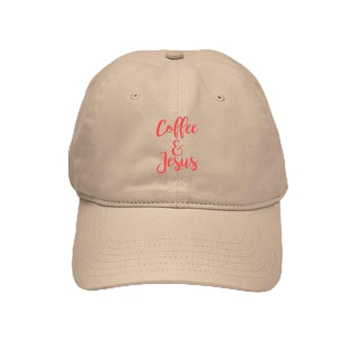 Khaki - Coffee and Jesus Cap