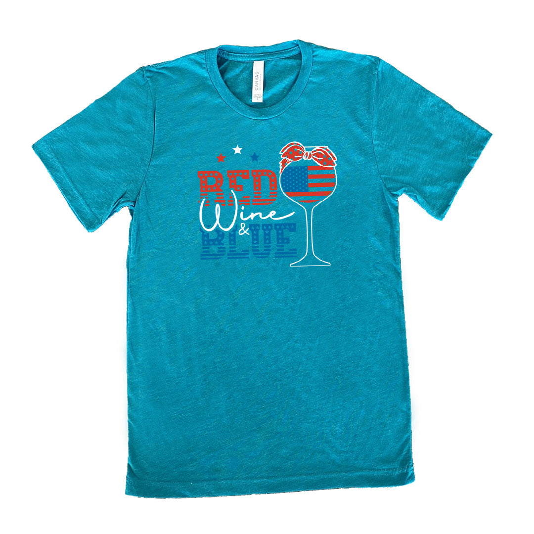Premium Unisex Red Wine & Blue Shirt - Casual Comfort Wear for Parties, Work & Everyday Outfits