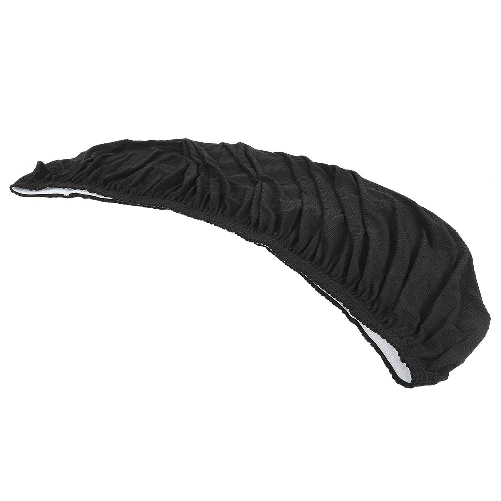 Waterproof Sofa Cover - Soft Breathable Polyester Elastic Stretchable Couch Slipcover for 3-Seater, Modern Washable Furniture Protector for Home & Kids (Black) | Perfect for Living Room, Pets, and Daily Use