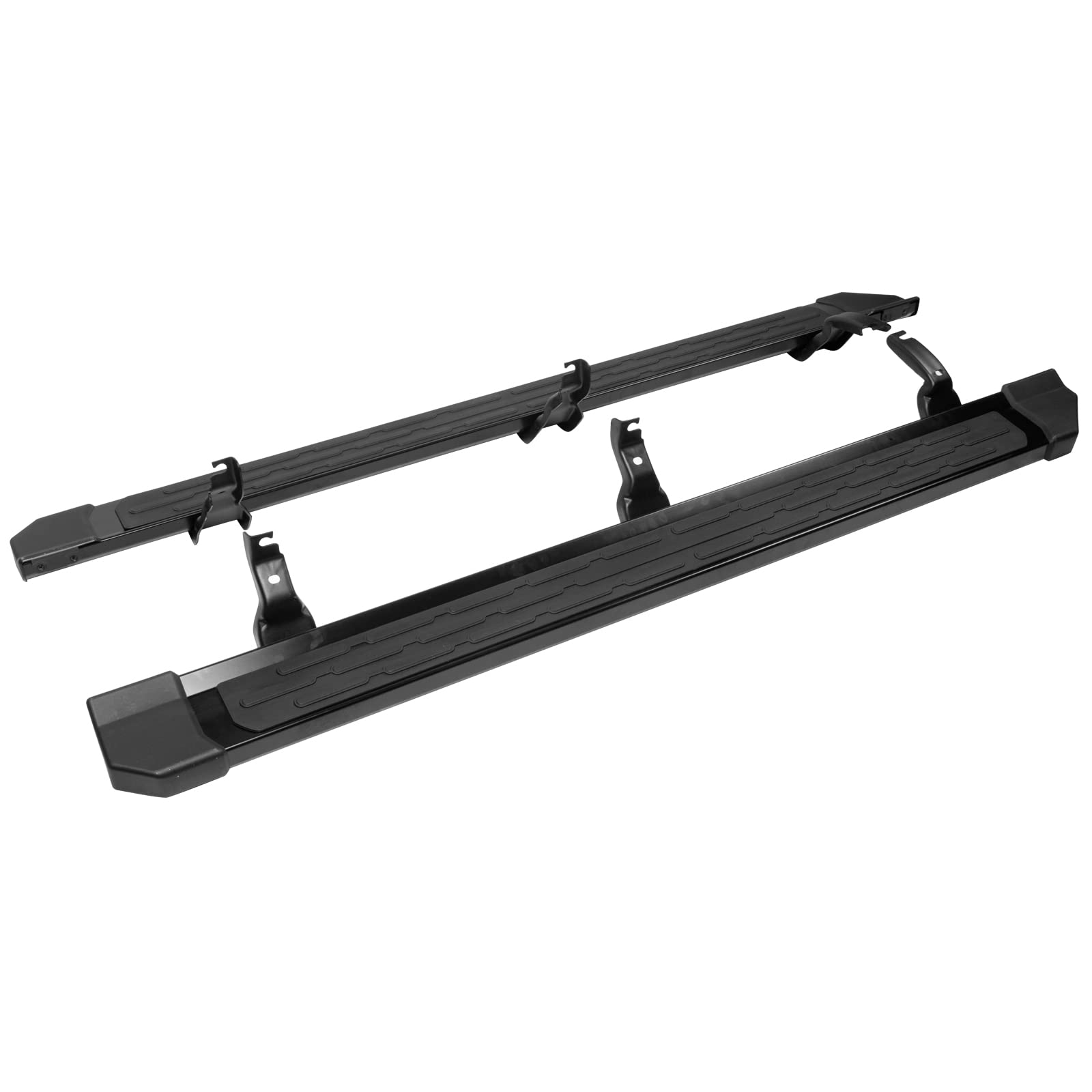 IKON MOTORSPORTS Running Boards for 2021-2025 Ford Bronco - Aluminum Side Steps Nerf Bars (Driver & Passenger Side) - OE Style Off-Road Accessories for Adventure & Daily Driving