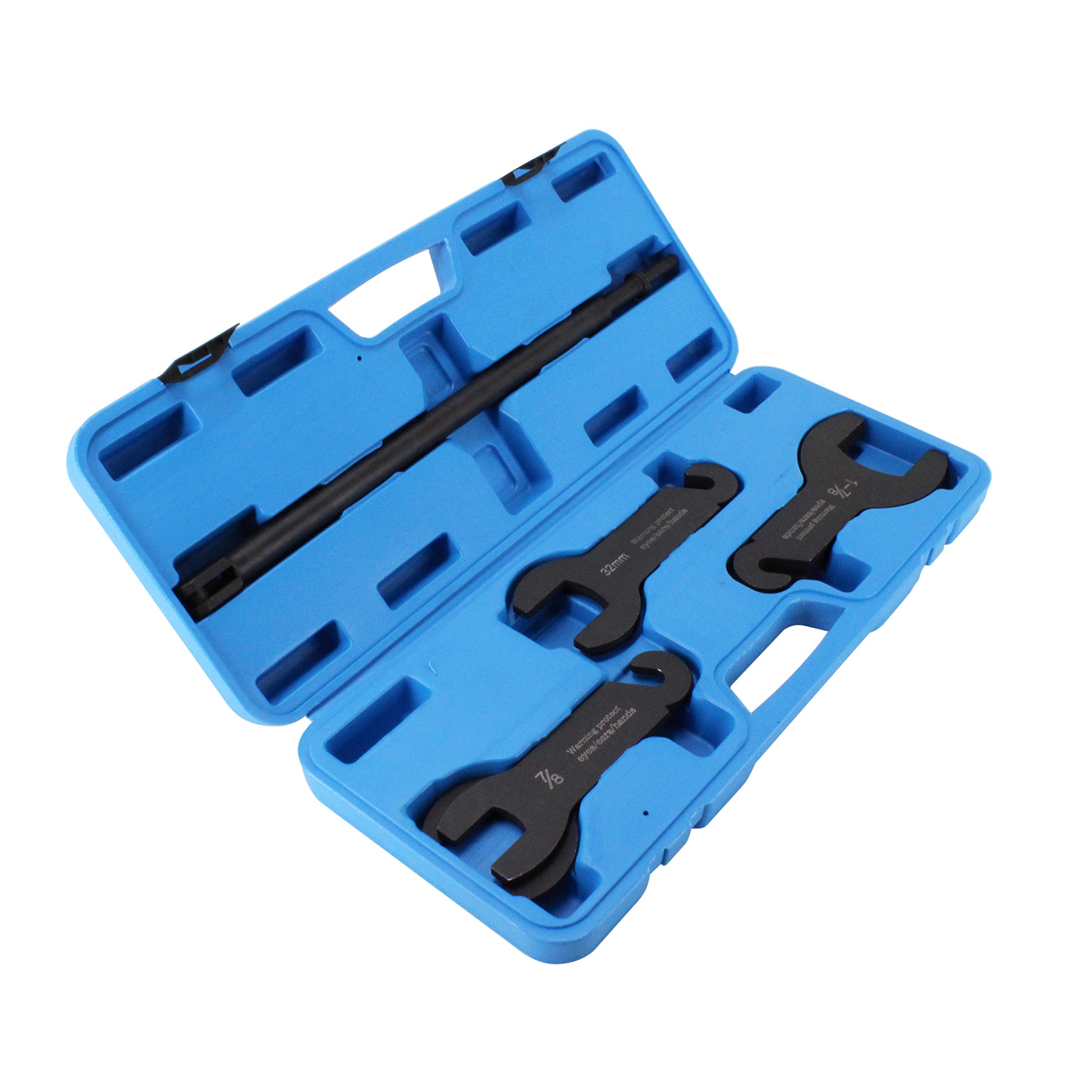 HFS(R) Pneumatic Fan Clutch Wrench Set - Professional Fan Clutch Removal Tool Kit for Automotive Repair | Ideal for Mechanics & DIY Enthusiasts