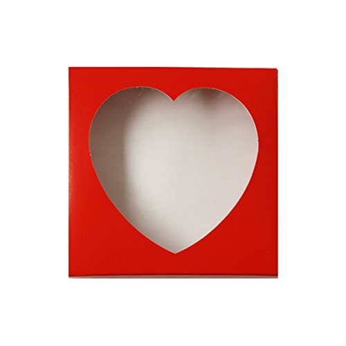 Scott's Cakes Premium Milk Chocolate Marzipan Candies in Burgundy Foil - 1 Pound Heart Shaped Gift Box for Valentine's Day, Anniversaries & Romantic Occasions