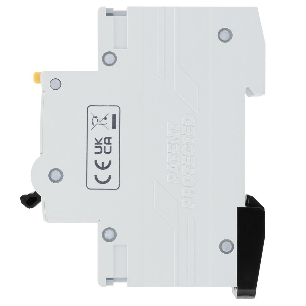 BG Fortress Type F Double Pole C Curve RCBO 16A Circuit Breaker - 16A 30mA Residual Current Protection for Home & Industrial Electrical Safety - Perfect for Residential Wiring, Commercial Buildings, and Workshop Power Distribution