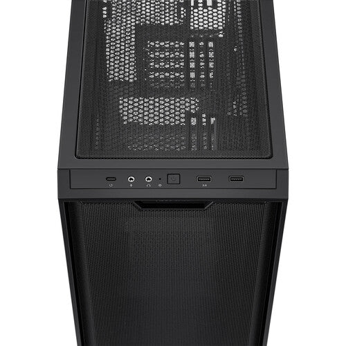 ASUS A21 mATX Tempered Glass Gaming PC Case - Compact Tower for High Performance Gaming & Streaming Setup